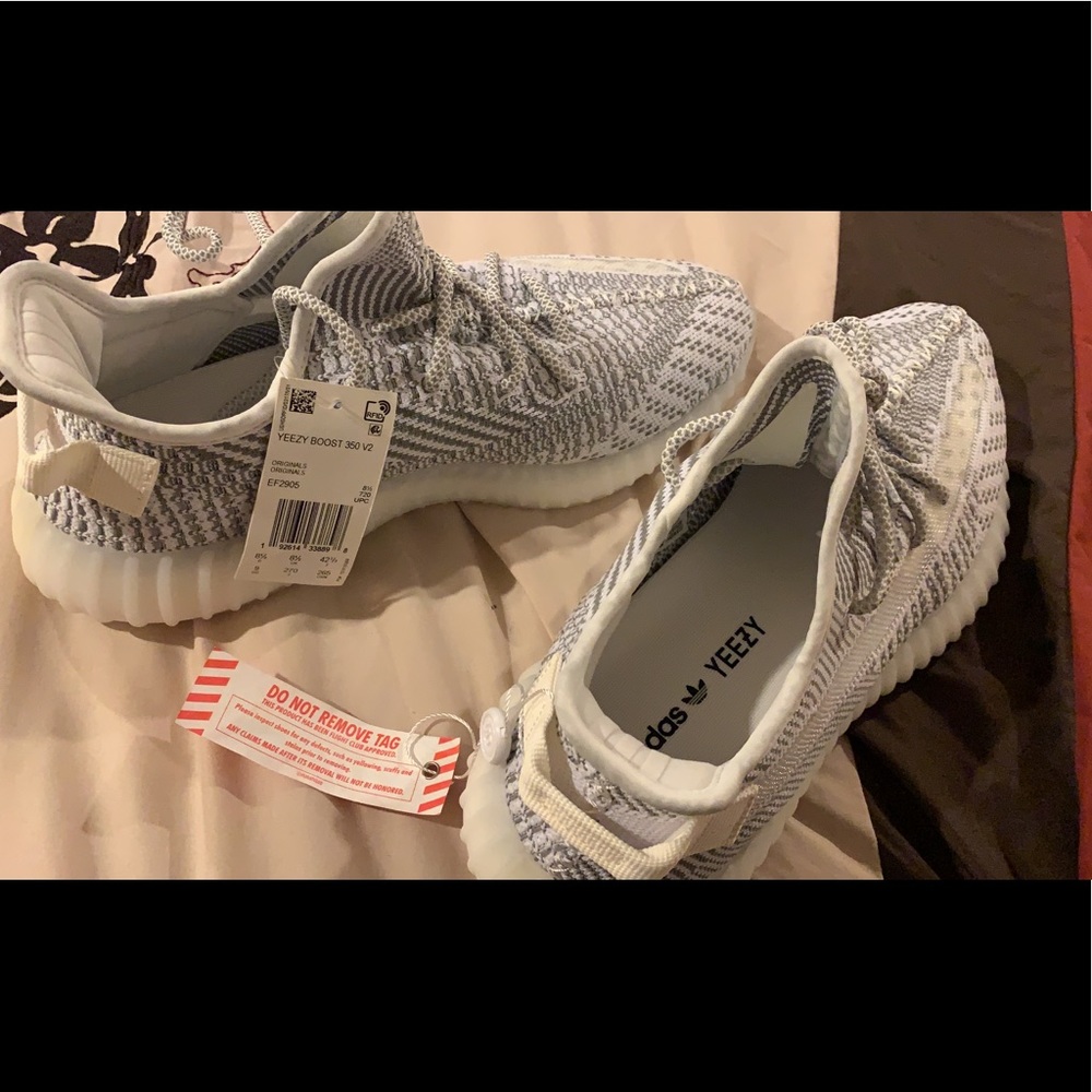 Yeezys brand new . $400 but I can negotiate